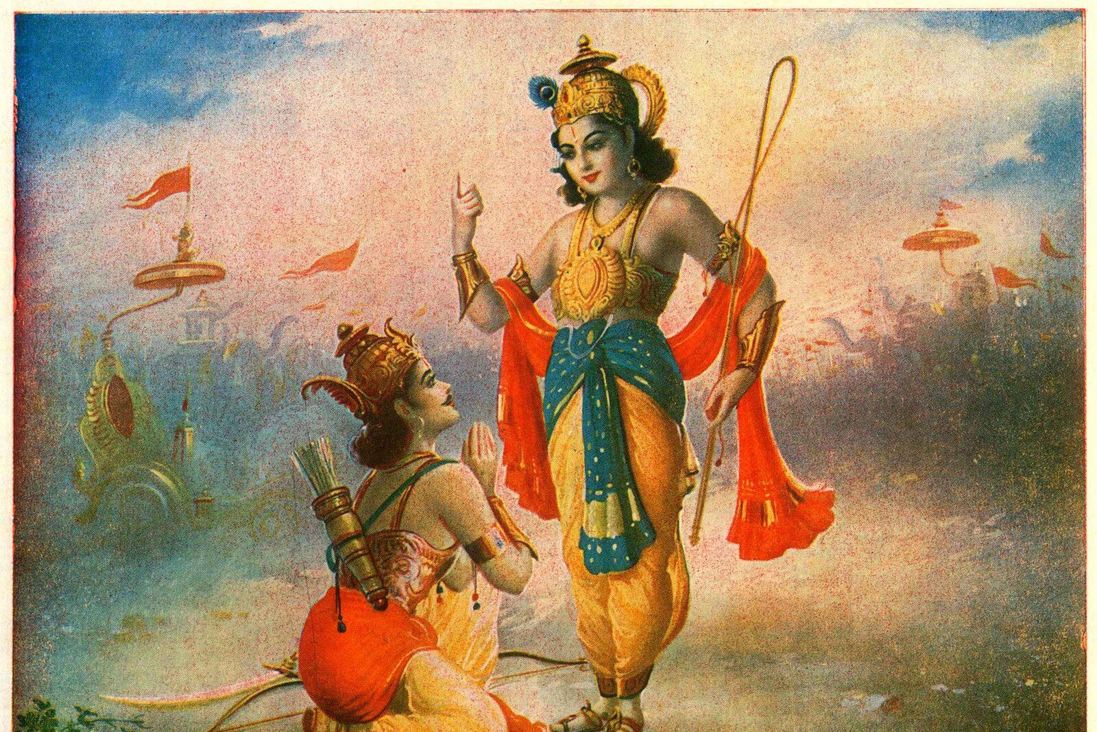 1600px Krishna tells Gita to Arjuna 1 e1594416967857